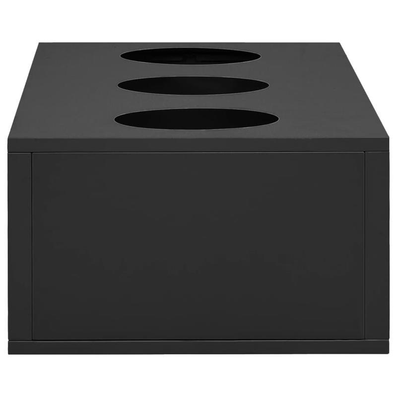 Bloembak – Plantenbak – Plantenbakje – Bloempot – Tuinbak – Stalen Bak – Antraciet – 90x40x23 cm – Duurzaam & Strak Design