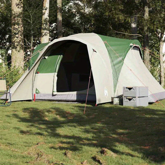 Dome tent 6-person green Removable Temporary Outdoor Available in all seasons