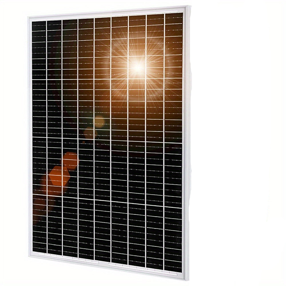 Zonnepaneel – Solar Panel – Zonnecel – Energiepaneel – Duurzaam Paneel – 100W Monokristallijn – 19% Efficiëntie – Lichtgewicht Glasbescherming