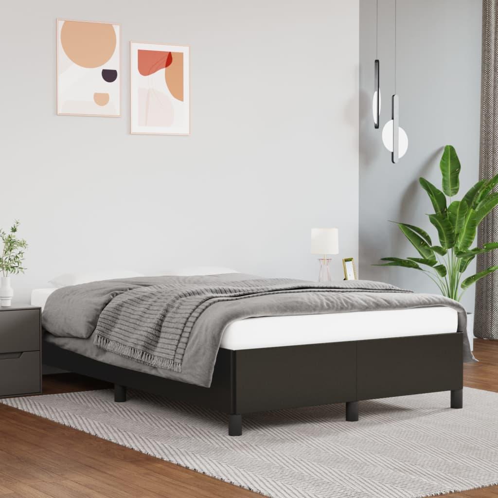 Bedframe – Eenpersoonsbed – Slaapbank – Kinderbed – Bedbank – Kunstleer Bekleding – Stevig Hardhout – 120x200 cm