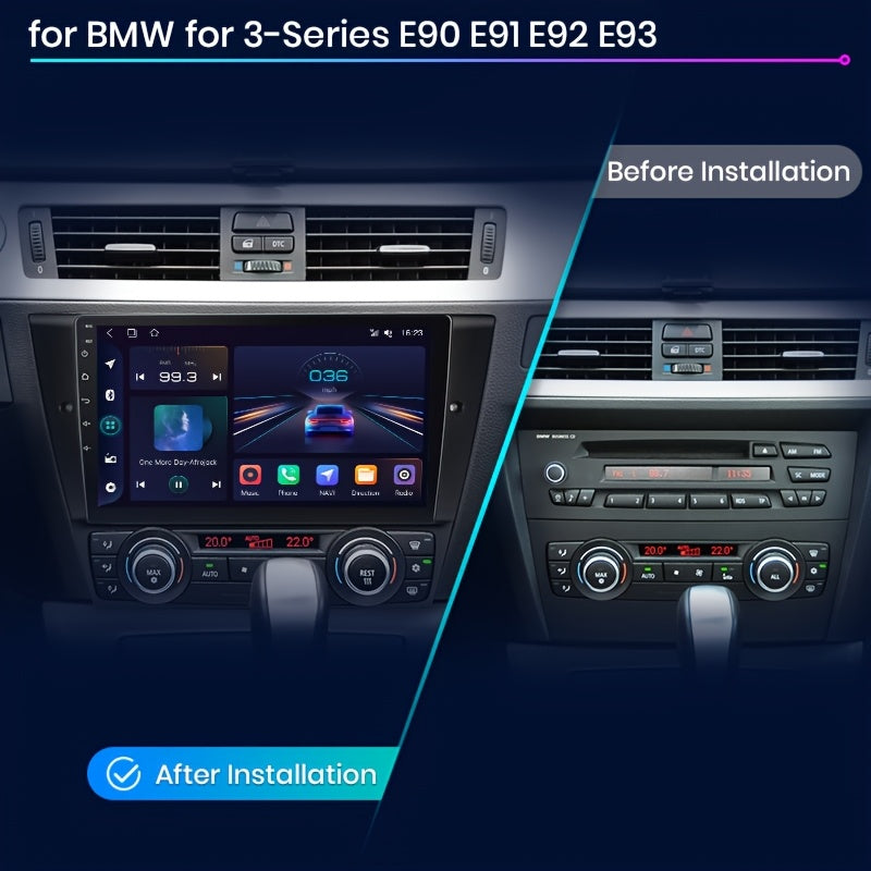 Android Autoradio – Bluetooth Radio – Multimedia Speler – 2-DIN Navigatie – WiFi Verbinding – 9 Inch Touchscreen – 2+32GB Geheugen