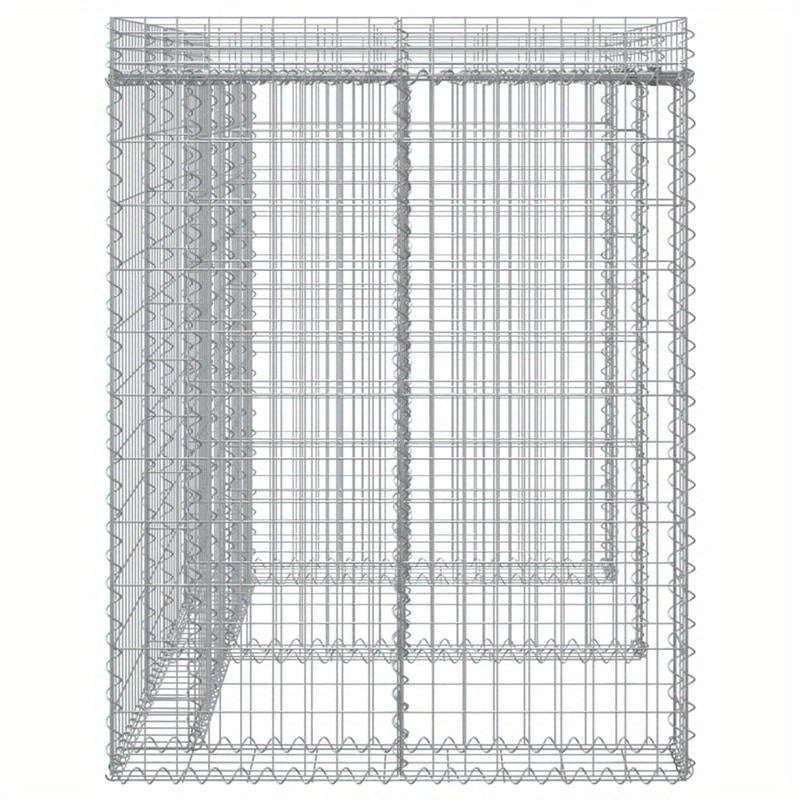 Afvalbak – Vuilnisbak – Prullenbak – Afvalcontainer – Afvalton – Gegalvaniseerd Staal – Weerbestendig & Groot Formaat 192x91x120 cm