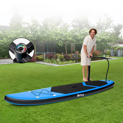 Inflatable SUP Board – Opblaasbare Stand Up Paddle – Peddelplank – SUP Surfboard – 305 Cm Lang – Maximaal 150 Kg Draagkracht - QUORE