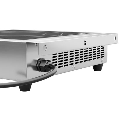 Inductiekookplaat – Inductiekookplaatje – Elektrische Kookplaat – Kookplaat 1 Zone – Mobiele Kookplaat – 3500 W Vermogen – Ø 28 cm Kookvlak – LED Bedieningspaneel
