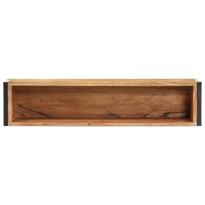 Bloemrek – Plantenrek – Bloemenstandaard – Plantenhouder – Plantenbak – Massief Acaciahout – Weerbestendig – 90x20x68 cm