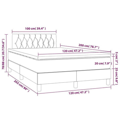 Boxspringbed – Boxspring – Bed – Bedframe – Bedbodem – Donkergrijs – Hardhouten Frame – Vlamvertragende Stof