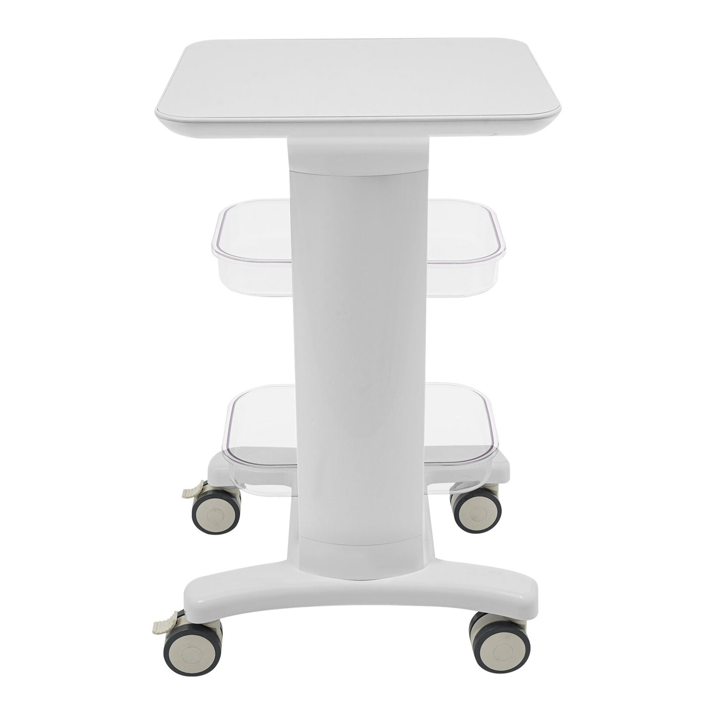 3-Tier No Assembly Needed Storage Cart Professional Beauty Salon Storage Trolley, Beauty Trolley, Salon Organization, Sleek Organizer, Compact Design, Durable Construction, Easy to Clean, Mobile Storage Unit, Storage Organize