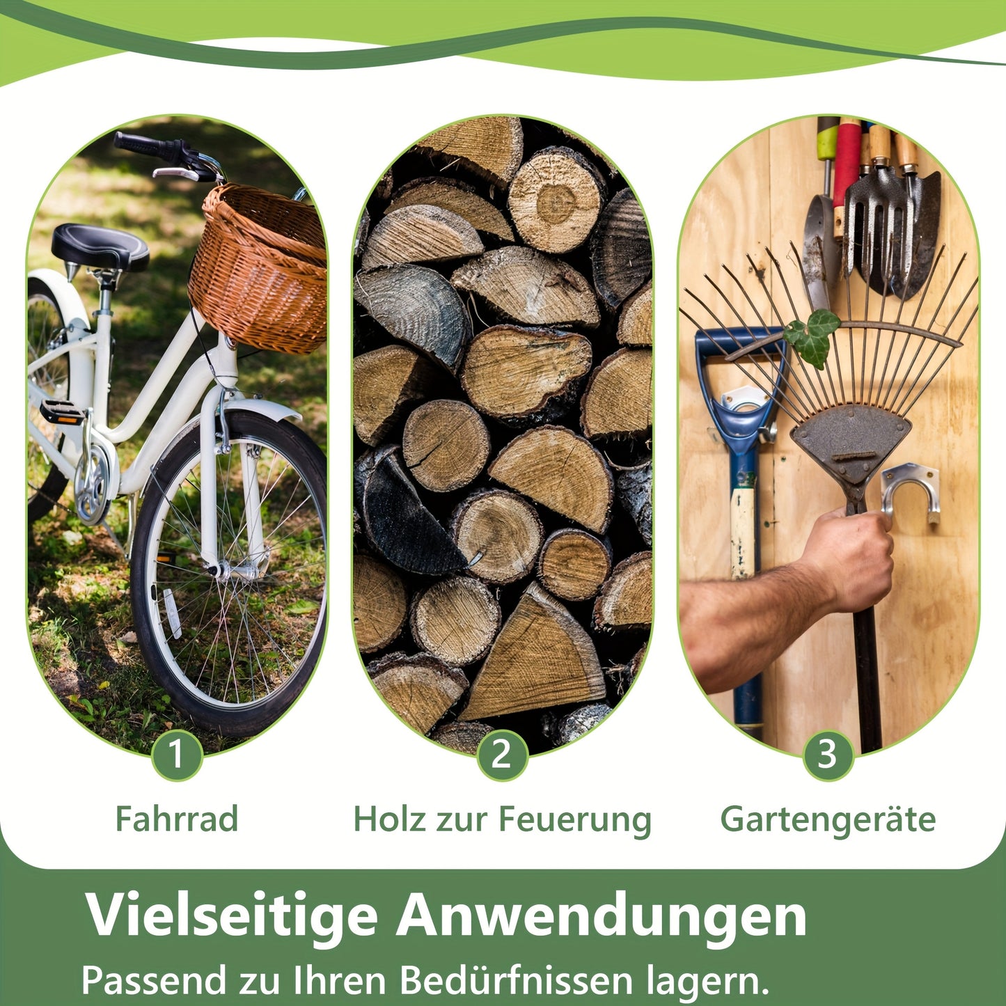 Garage Tent – Fietsenstalling – Opslagtent – Gereedschapsschuur – Tuinberging – 296x190x200 cm – Gegalvaniseerd Stalen Frame – Dubbele Ritssluiting