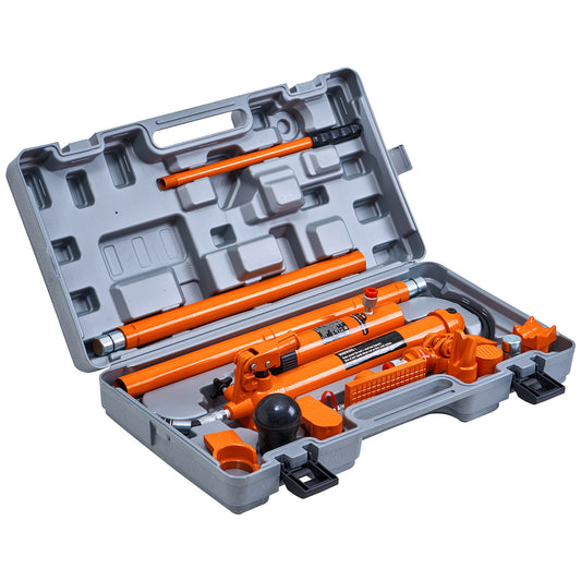 Hydraulische Krik – Luchtpomp – Potkrik – Autokrik – Garagekrik – 12 Ton Capaciteit – Lange Hendel & 1,4m Olieslang