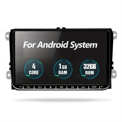 Android 15 Autorradio – Car Multimedia Systeem – Navigatie Unit – Inbouwradio – Android Car Stereo – Draadloos Carplay – 7 Inch Touchscreen – Achteruitrijcamera Inclusief