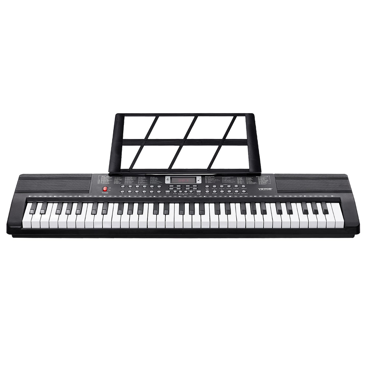 Keyboard – Toetsenbord – Digitale Piano – Keyboard Piano – Elektronisch Toetseninstrument – 61 Toetsen – 200 Klanken & 200 Ritmes