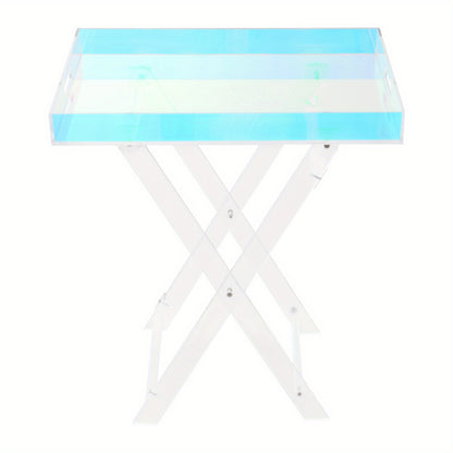 Klaptafel – Vouwtafel – Opvouwbare Tafel – Inklapbare Tafel – Plooitafel – Stevig Tot 10 kg – Ruimtebesparend & Eenvoudig Inklapbaar
