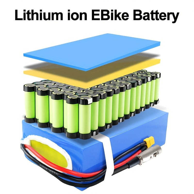 Elektrische Fiets Accu – E-bike Accu – Lithium Accu – Fiets Batterij – E-bike Batterij – 48V 24Ah Capaciteit – 50A BMS Bescherming