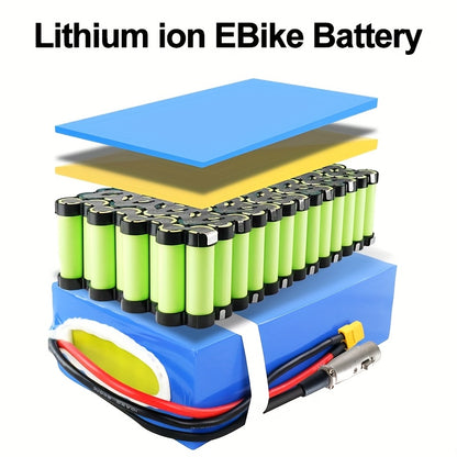 Elektrische Fiets Accu – E-bike Accu – Lithium Accu – Fiets Batterij – E-bike Batterij – 48V 24Ah Capaciteit – 50A BMS Bescherming