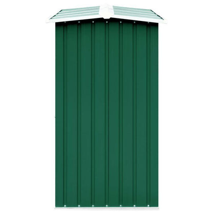 Houtopslag Schuur – Houtberging – Tuinschuur – Buitenberging – Berging Tuin – Groen – Stevige Constructie – Weerbestendig Gegalvaniseerd Staal – 330x92x153 cm