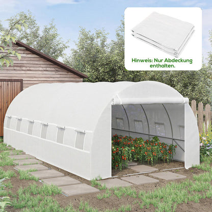 Kaskap – Kassenhoes – Plantenkas – Tuinkas – Kashoes – 6x3x2 Meter – UV-bestendig & Ventilerend