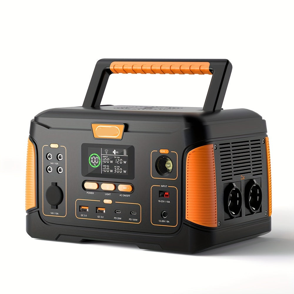 Draagbare Powerstation – Mobiele Accu – Noodstroom – Camping Batterij – 932,4Wh Capaciteit – 1000W Continu Vermogen