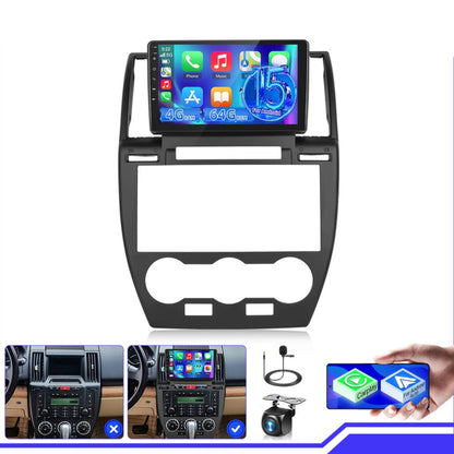 Autoradio Land Rover Freelander 2 – 2-DIN Navigatiesysteem – Multimedia Speler – Touchscreen Radio – Android Autoradio – 9 Inch Display – Draadloos CarPlay & Achteruitrijcamera