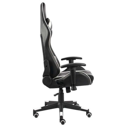 Gaming Stoel – Bureau Stoel – Gamestoel – Werkstoel – Witte Kleur – Ergonomisch Ontwerp – Verstelbare Zit- En Armleuning