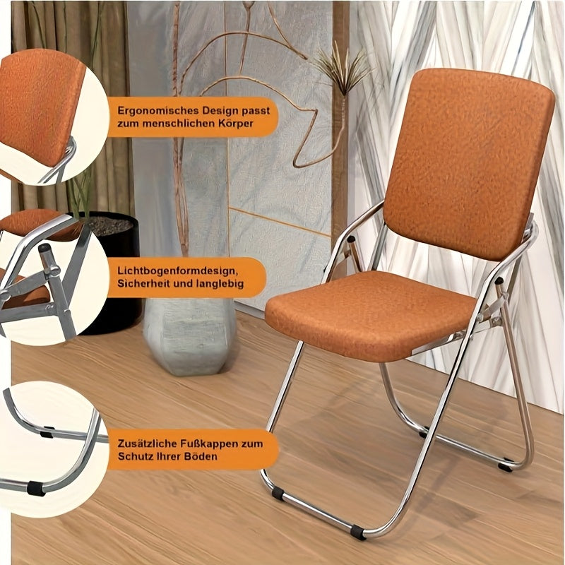 Eetkamerstoel – Kuipstoel – Armstoel – Stoel – Designstoel – Ergonomisch Memory Foam – PU Kunstleer Met Chroomonderstel