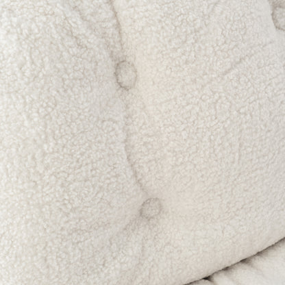 Witte Stoel – Bureaustoel – Draaistoel – Eetkamerstoel – Fauteuil – 360° Draaibaar – Verstelbare Zithoogte 48-55 cm