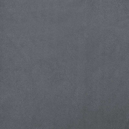 Hondenbed – Hondenslaapplaats – Hondenmand – Hondenmat – Middelgrote Hond – Donkergrijs Velvet – Comfortabele Vulling – Royale Afmetingen 95x55x30 cm