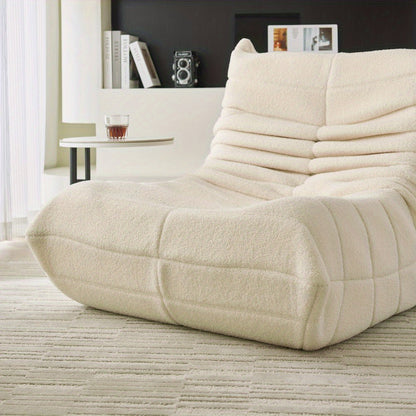 Chaise Longue – Zitzak – Recamiere – Loungestoel – Loungebank – Velvet Bekleding – Ergonomisch Comfort – Vouwbaar Design