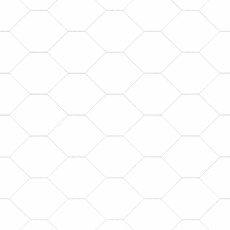 3D Tuinafscheiding – Tuinhek – Schutting – Tuinborder – Erfafscheiding – Zilveren PVC-Gecoat Staal – 1,4 x 50 Meter – Winterhard & Weerbestendig