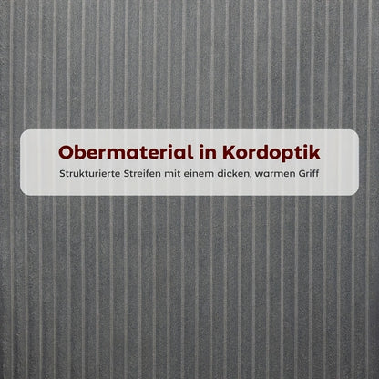 Eetstoel – Eetkamerstoel – Stoel – Kuipstoel – Stoeltje – Modern Design – Grijze Corduroy Velvet Bekleding – Ergonomische Shell Rugleuning – Metalen Poten Met Voetdoppen – Gewatteerd Met Schuim – Eenvoudig Te Reinigen