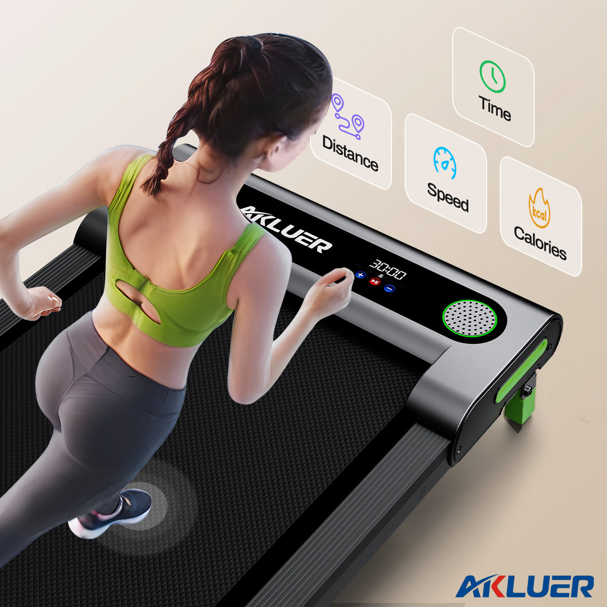 Loopband – Wandelloper – Wandelband – Treadmill – Walking Pad – Inklapbaar – 2,5PK Motor – 90x40 cm Loopvlak – Verstelbare Helling