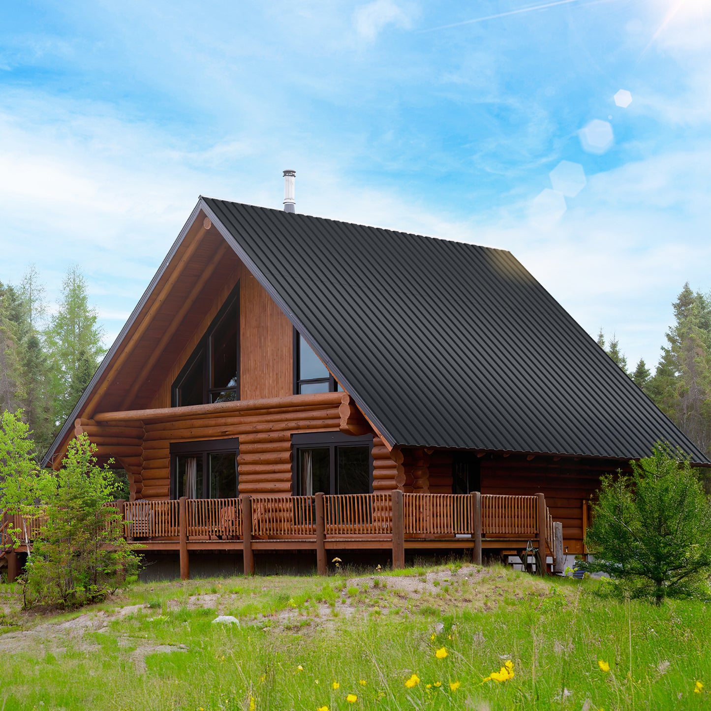 Trapezium Dakpanelen – Dakbedekking – Geprofileerde Platen – Carport Dak – Tuinhuis Dak – Gegalvaniseerd Staal – 24 Stuks Antraciet – Weerbestendig En Roestvrij – 7 M² Dekking