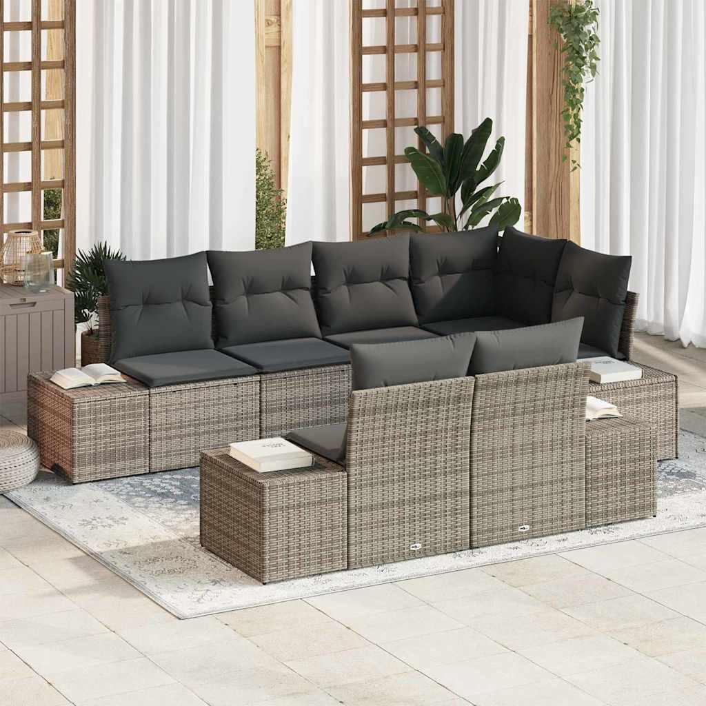 Vidaxl Modular Garden Sofa Outdoor Sectional Bench