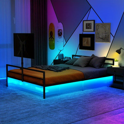 Stapelbed – Uittrekbed – 3-Slaapplaatsen Bed – Metaalbed – Ruimtebesparend Bed – Stabiel Metalen Frame – Veiligheidsrails – Eenvoudige Montage