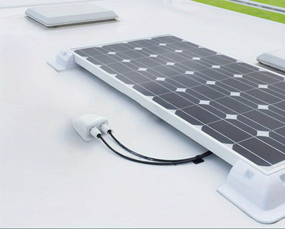 Zonnepaneelset – Solar Panel Kit – Zonnepaneel Compleet Pakket – Zonnepaneel Caravan – Zonnepaneel Camper – 200W-400W Vermogen – Laadregelaar Met LCD & Montagebeugel Zonder Boren