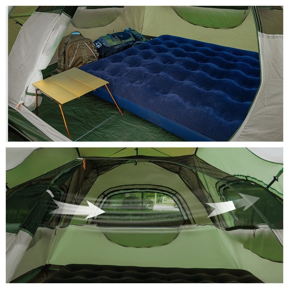 Pop-up Tent – Automatische Tent – Familie Tent – Kampeertent – Snelle Tent – Voor 3-4 Personen – Glasfiber Stokken – Binnen 1 Minuut Opgezet