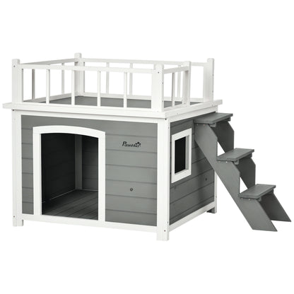 2-delige Zitgroep – Opvouwbare Eettafel – Inklapbare Stoelen – Balkonset – Compacte Tuinset – Wit Met Natuurlijke Houttinten – Ruimtebesparend – Stevige Afmetingen 110x70x75 cm