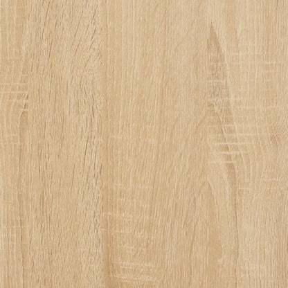 Salontafel – Koffietafel – Woonkamertafel – Bijzettafel – Tafel – Sonoma Eiken – MDF Hardhout Afwerking – 100x100x31 cm
