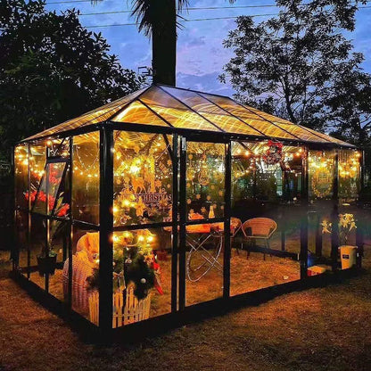 Polycarbonaatplaat – Kunststofplaat – Kanaalplaat – Dubbelwandige Plaat – Tuinplaat – UV-bestendig – 4 mm Dikte – 60,5 x 121 cm – Lichtdoorlatend – Schokbestendig