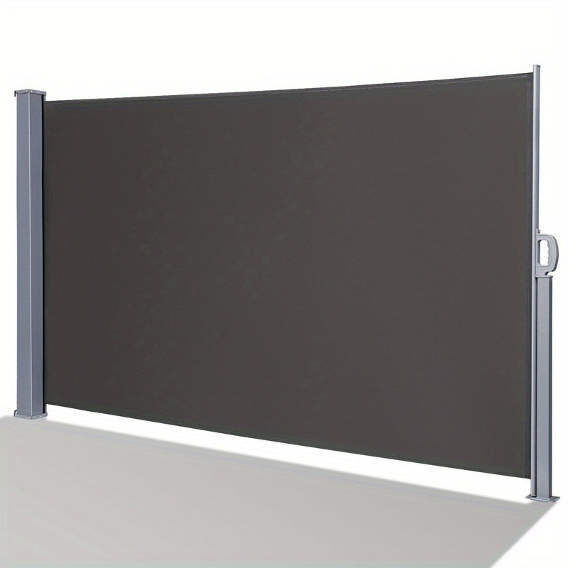Zonnescherm – Zijdelingse Zonwering – Buitenluifel – Balkonafscherming – Terrasscherm – Stevig Aluminium/IJzeren Frame – 160x300 cm – UV-bestendig en Waterafstotend
