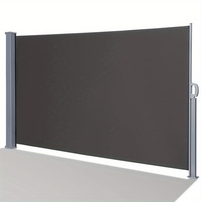 Zonnescherm – Zijdelingse Zonwering – Buitenluifel – Balkonafscherming – Terrasscherm – Stevig Aluminium/IJzeren Frame – 160x300 cm – UV-bestendig en Waterafstotend