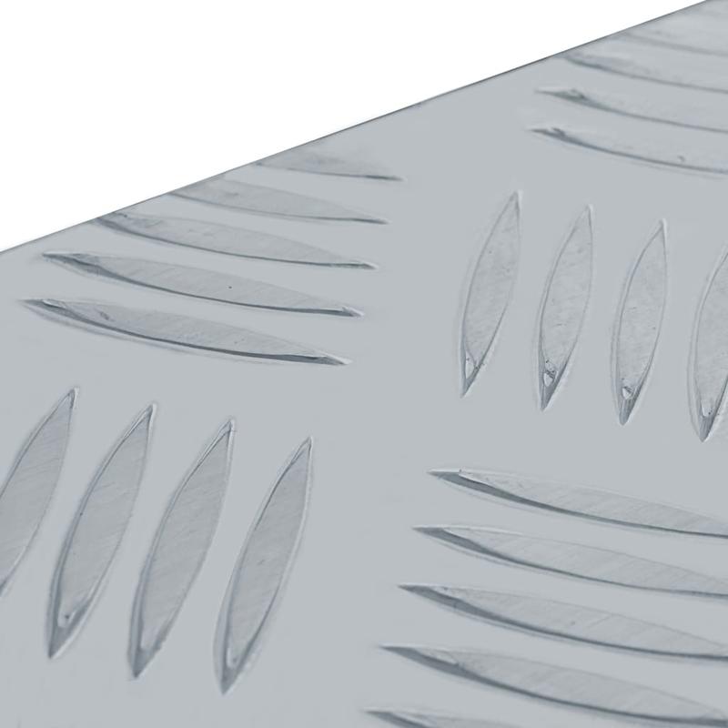 Aluminium Gereedschapskist – Gereedschapskoffer – Opbergkist – Werkplaatskist – Toolbox – Industrieel – Roestvrij – 90,5x35x40 cm – Duurzaam & Veilig Sluitsysteem