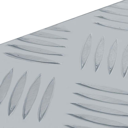 Aluminium Gereedschapskist – Gereedschapskoffer – Opbergkist – Werkplaatskist – Toolbox – Industrieel – Roestvrij – 90,5x35x40 cm – Duurzaam & Veilig Sluitsysteem