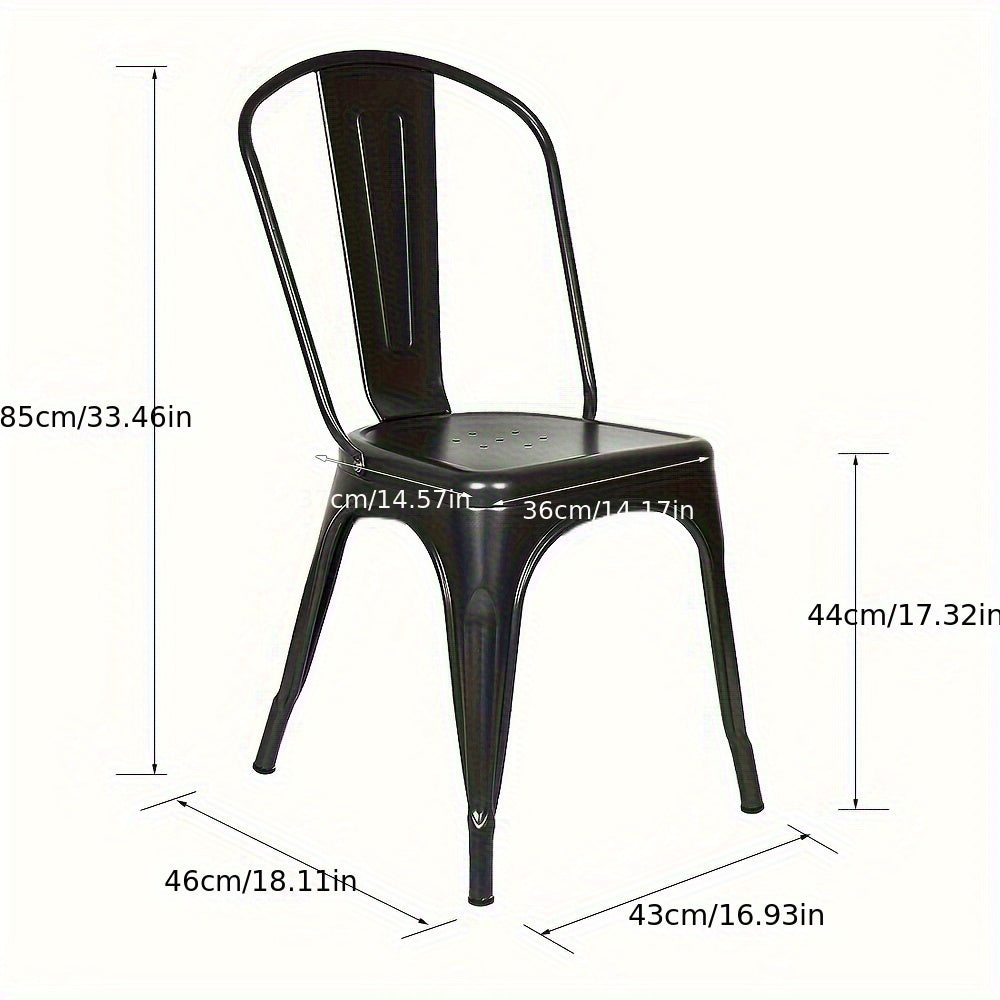 Stapelsstoelen – Stapelbare Stoelen – Metaalstoelen – Zware Stoelen – Evenementenstoelen – Gepoedercoat Staal – Makkelijk Schoon Te Maken
