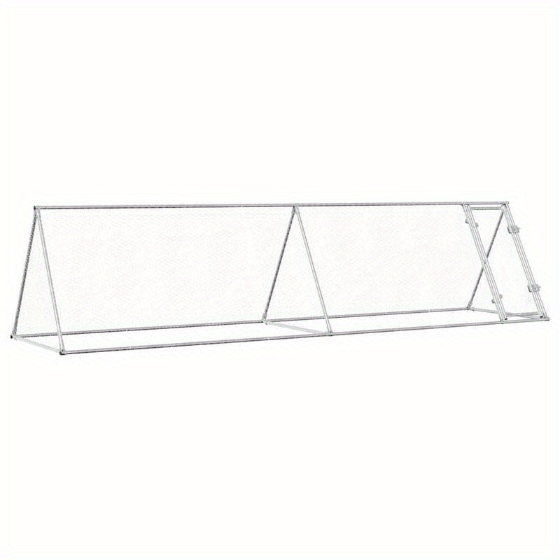 Konijnenkooi – Knaagdierkooi – Dierenkooi – Konijnenhok – Knaagdierenverblijf – Metaal – Groot 400x105x91 cm – Duurzaam Modern Design