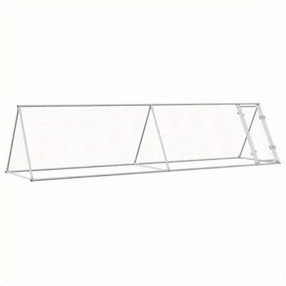 Konijnenkooi – Knaagdierkooi – Dierenkooi – Konijnenhok – Knaagdierenverblijf – Metaal – Groot 400x105x91 cm – Duurzaam Modern Design