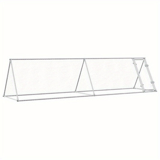 Konijnenkooi – Knaagdierkooi – Dierenkooi – Konijnenhok – Knaagdierenverblijf – Metaal – Groot 400x105x91 cm – Duurzaam Modern Design