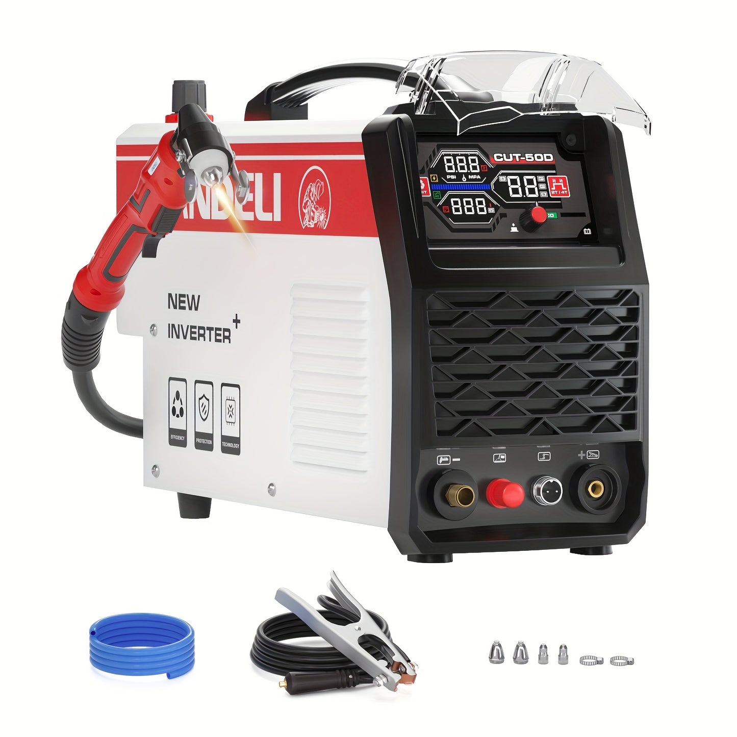 Plasmasnijder – Metaalsnijder – Snijmachine – Plasmasnijmachine – Snijbrander – 50 Ampère Output – IGBT Inverter Technologie