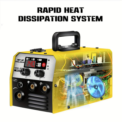 Lasapparaat – Lasmachine – MIG Lasmachine – MMA Lasapparaat – Fluxcore Lasmachine – 2-in-1 Functie – IGBT Inverter Technologie