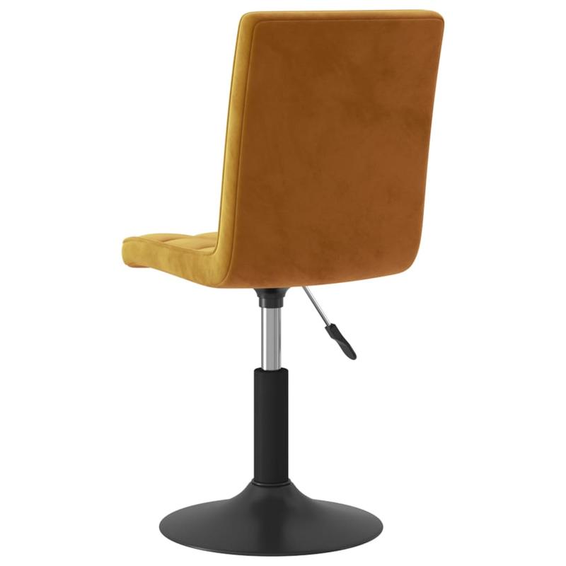 Draaibare Eetkamerstoelen – Eetkamerstoelen Met Armleuning – Keukenstoelen – Retro Stoelen – Eetkamerstoelen Set 4 – Comfortabel En Ergonomisch – Bruin Met Houten Poten