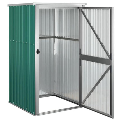 Tuinhuisje – Tuinschuur – Tuinberging – Gereedschapsschuur – Tuinkast – Groen – Duurzaam Gegalvaniseerd Staal – Compact 88x89x161 cm